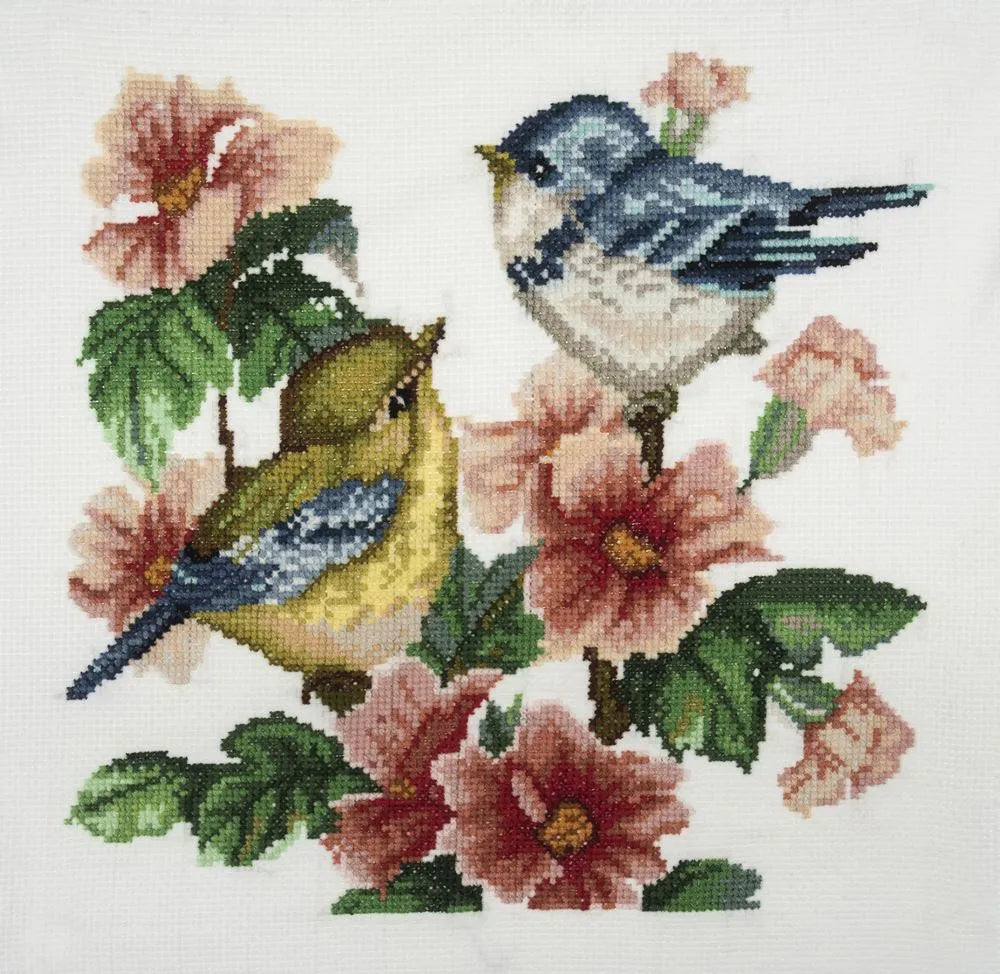 Trimits Large Bird Counted Cross Stitch Kit-Finished Product