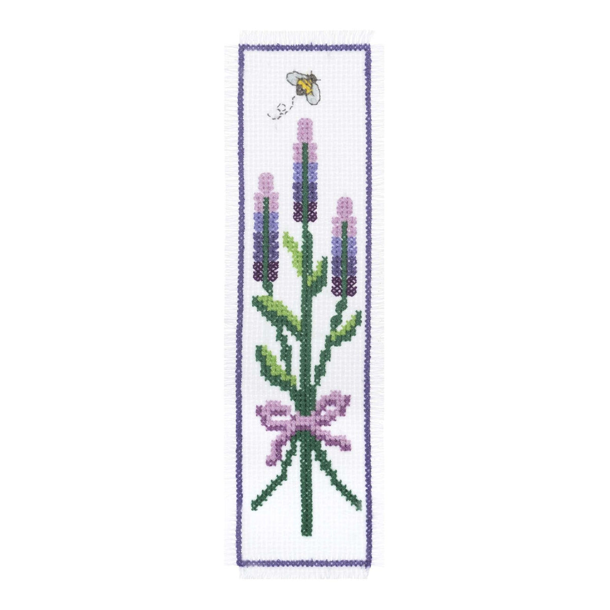 Trimits Lavender Counted Cross Stitch Kit-Finished Product
