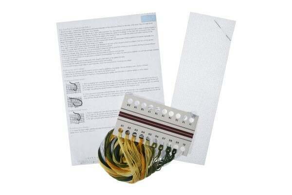 Trimits Lemon Bookmark Counted Cross Stitch Kit-Product Contents