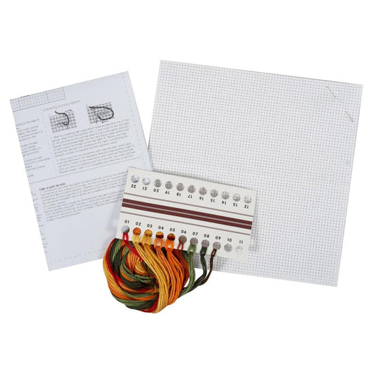 Trimits Mini Pumpkin Cross Stitch Kit
