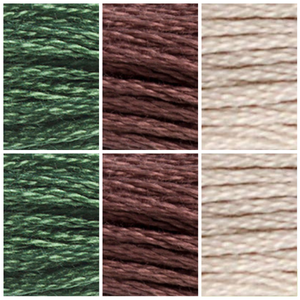 Cosy Season Thread Colour Pack in DMC Stranded Cotton - 6 Skeins