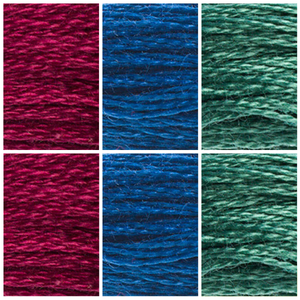 Nutcracker Thread Colour Pack in DMC Stranded Cotton - 6 Skeins