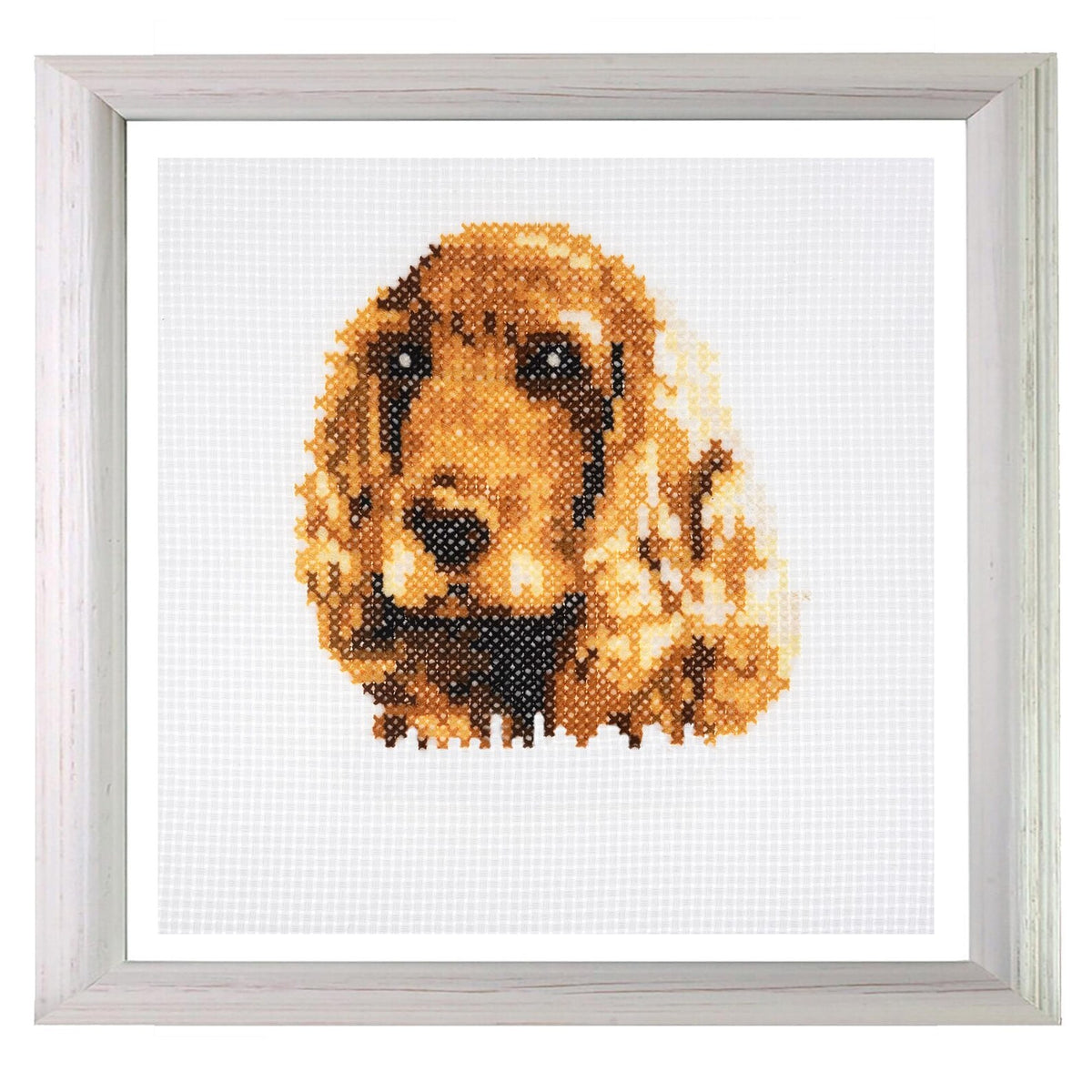 Trimits_Mini_Cocker_Spaniel_Cross_Stitch_Kit-Finished_Product