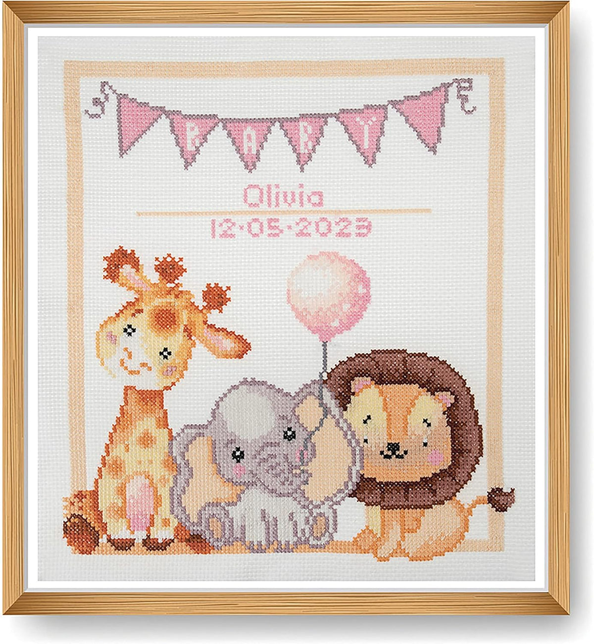 Trimits New Baby Cross Stitch Kit Large - Cross Stitcher Shop